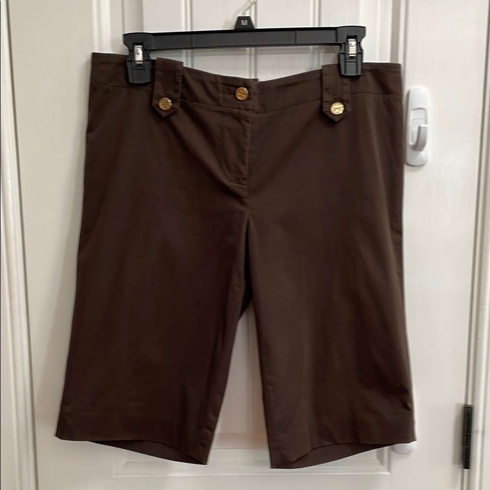 🤎TORY BURCH Brown Women's Walking Shorts